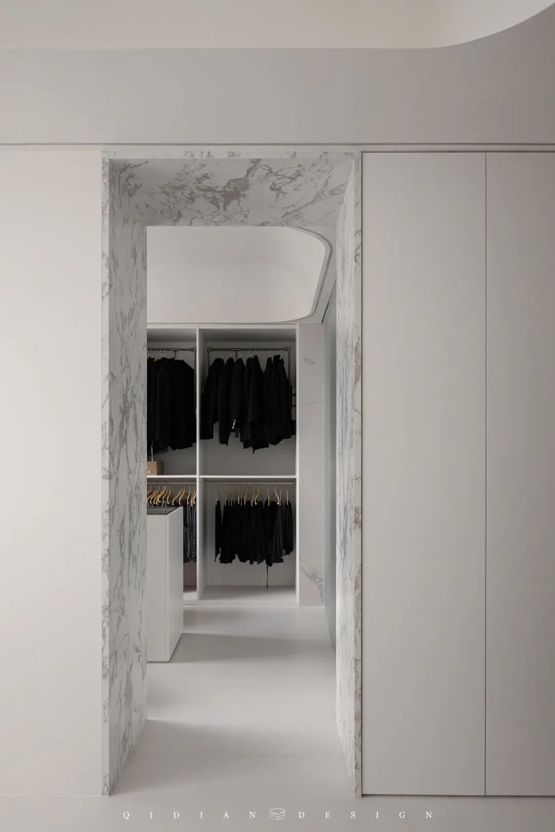 QD·DESIGN实景案例·凯德九章 · 167㎡精装改造丨奇点上宅-38