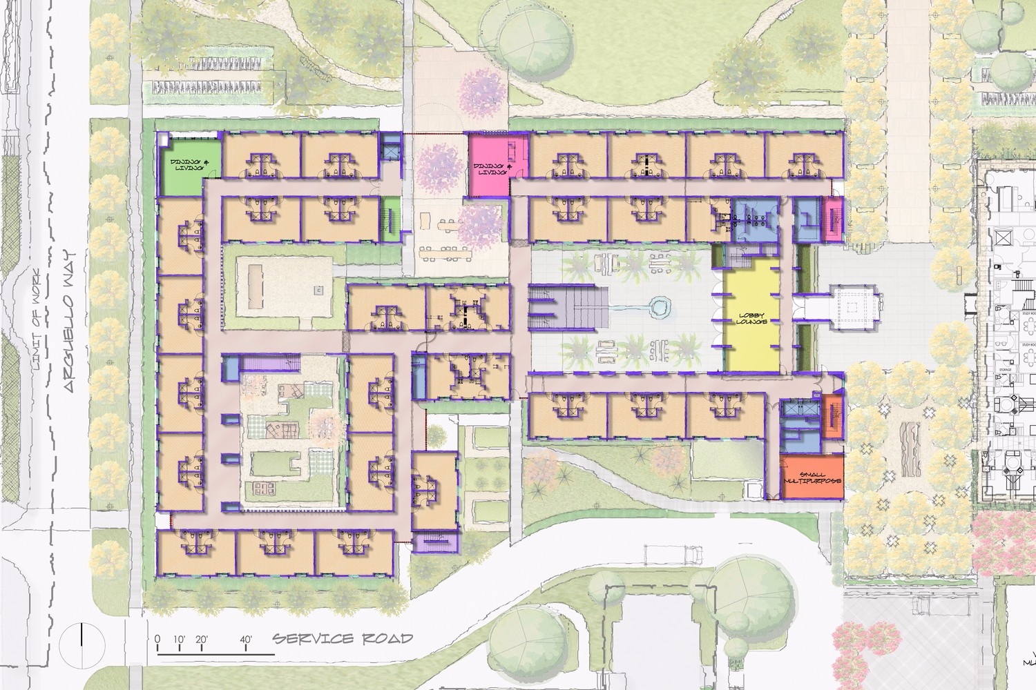 斯坦福大学高地大厅  LEGORRETA-25