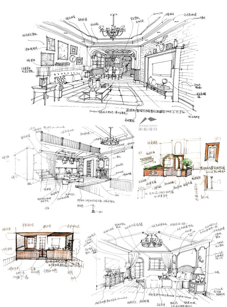 大连别墅设计 | 仁杰丨沐拓设计,美式乡村风格打造温馨家园-7