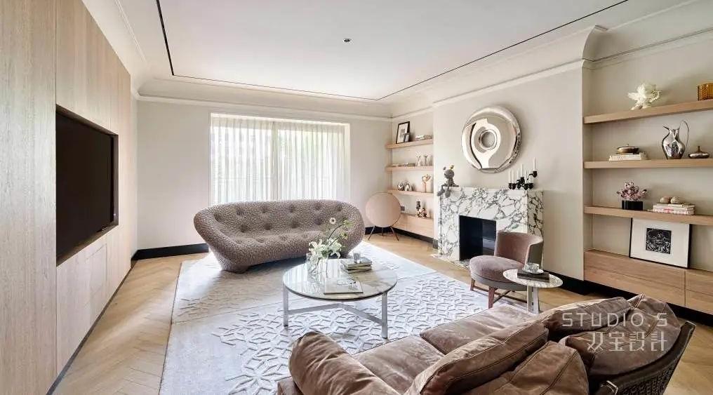 双宝设计置身繁华都市的英式栖居-2