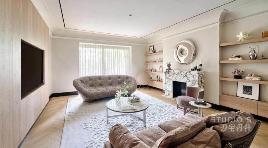 双宝设计置身繁华都市的英式栖居-2