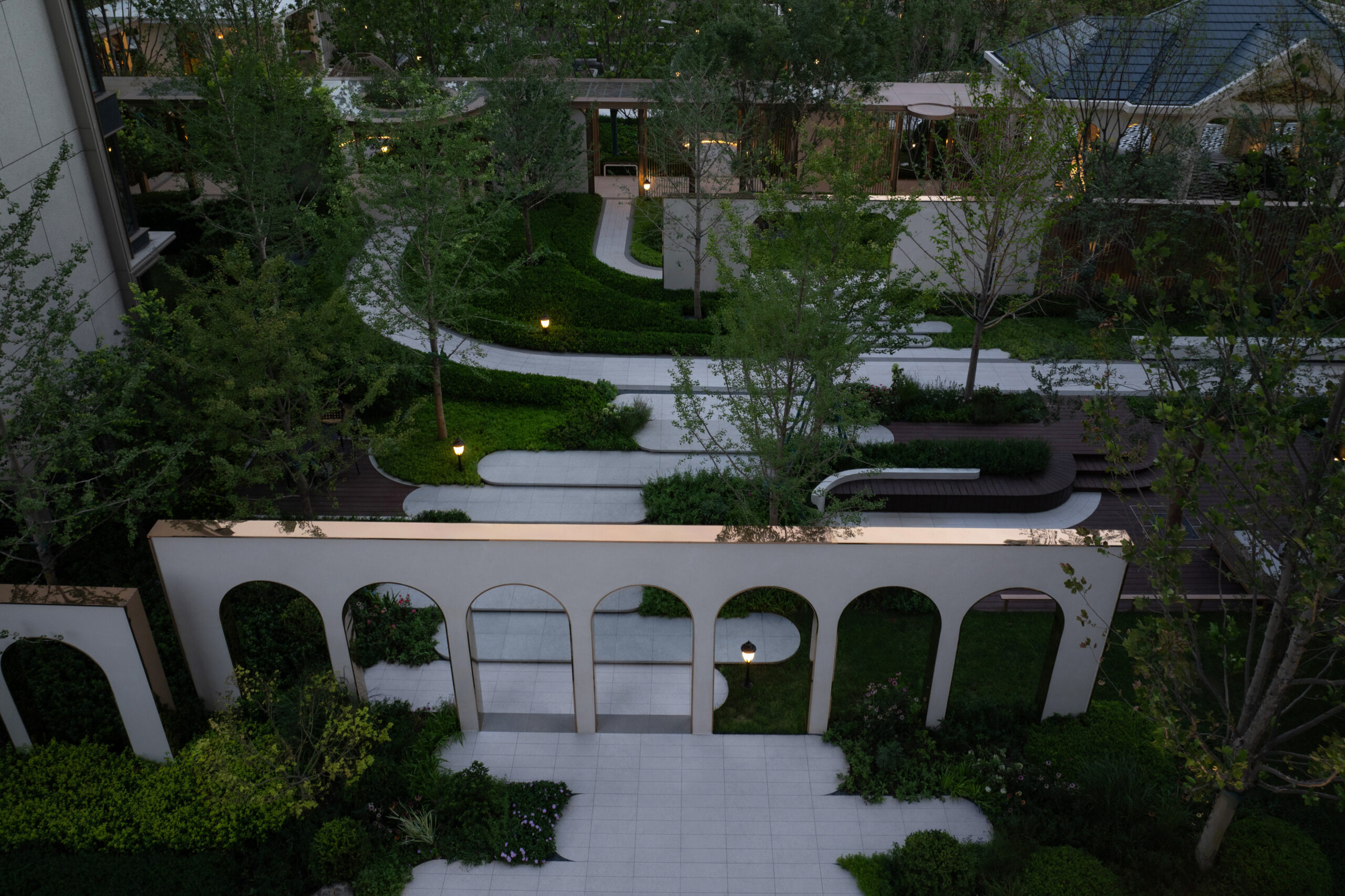 天津头部的社区产品,泰达格调瑰丽花园丨易亚源境-139