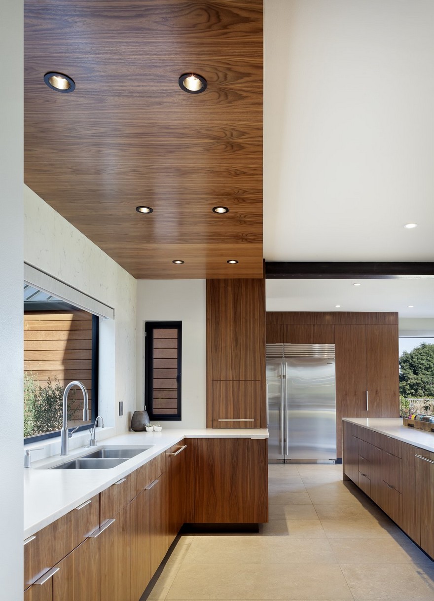 华盛顿伦顿山庄现代家居，钢、混凝土、胡桃木的自然魅力-18