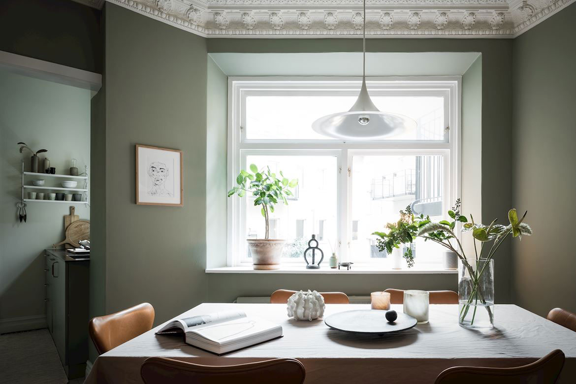 哥德堡原木门与现代风格公寓设计-23