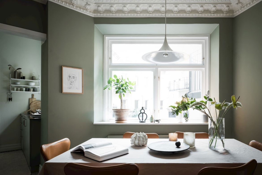 哥德堡原木门与现代风格公寓设计-23