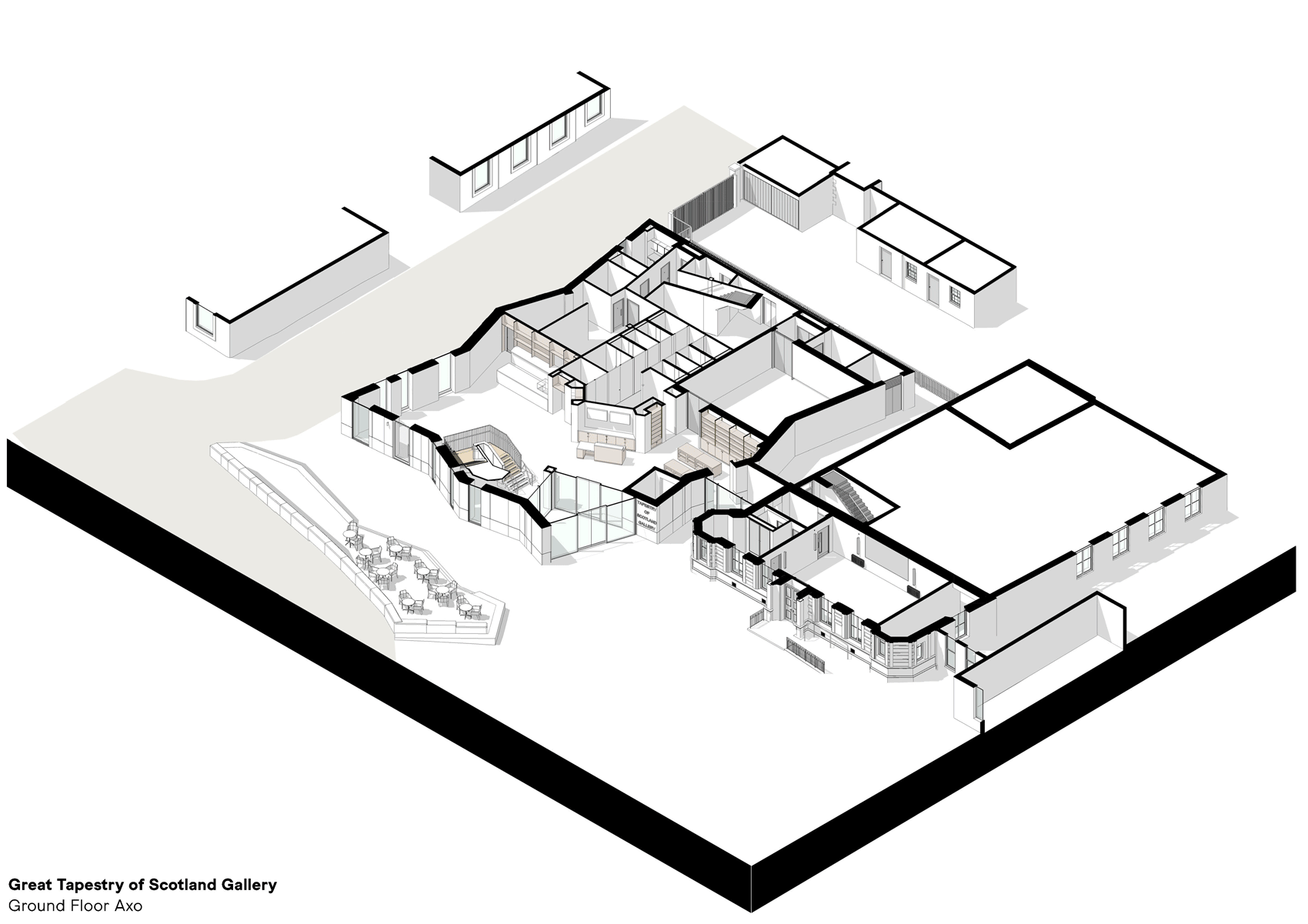 苏格兰挂毯展廊丨英国苏格兰丨Page Park Architects-23