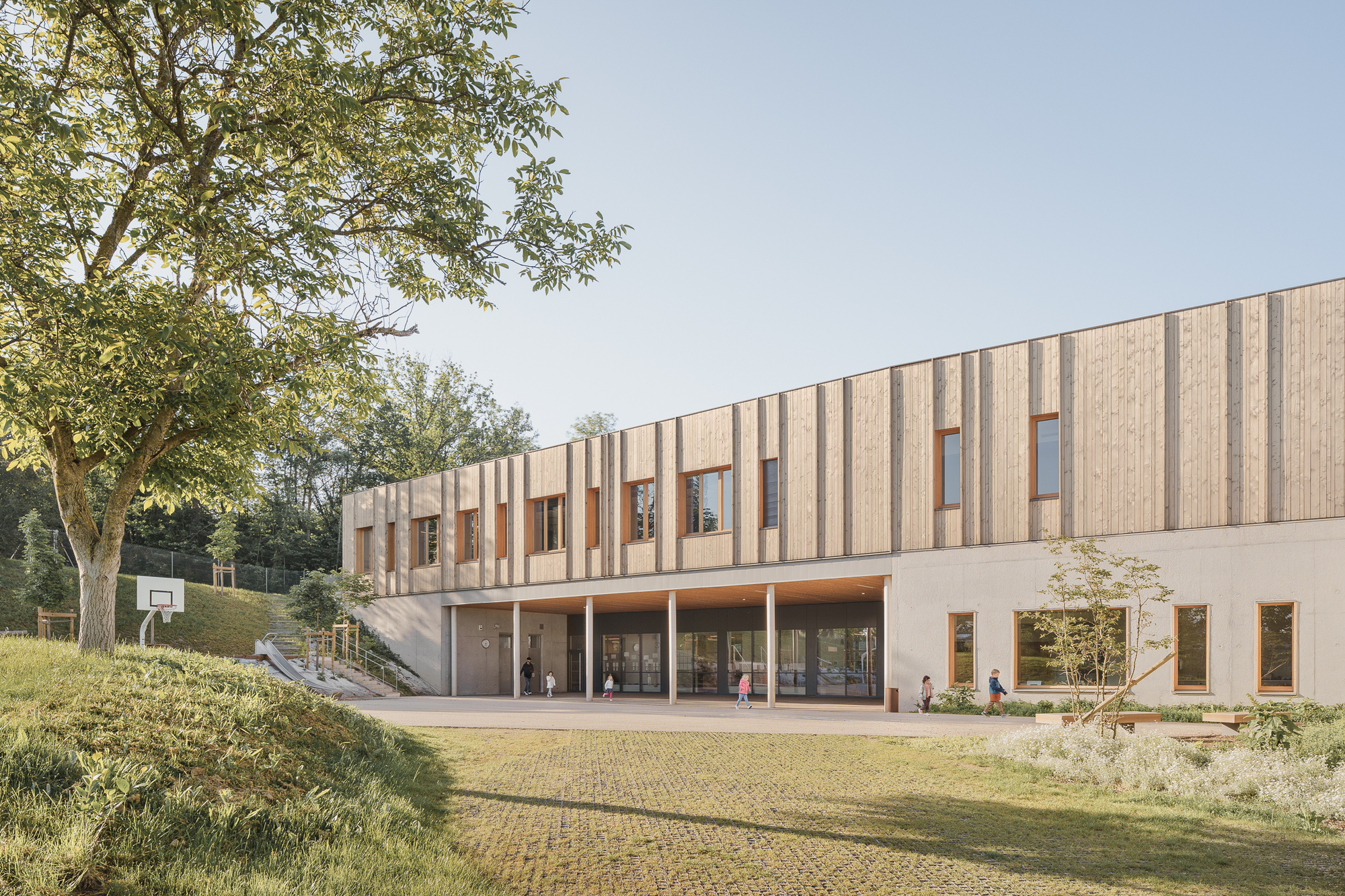 La Croze 学校丨法国丨rue royale architectes-12