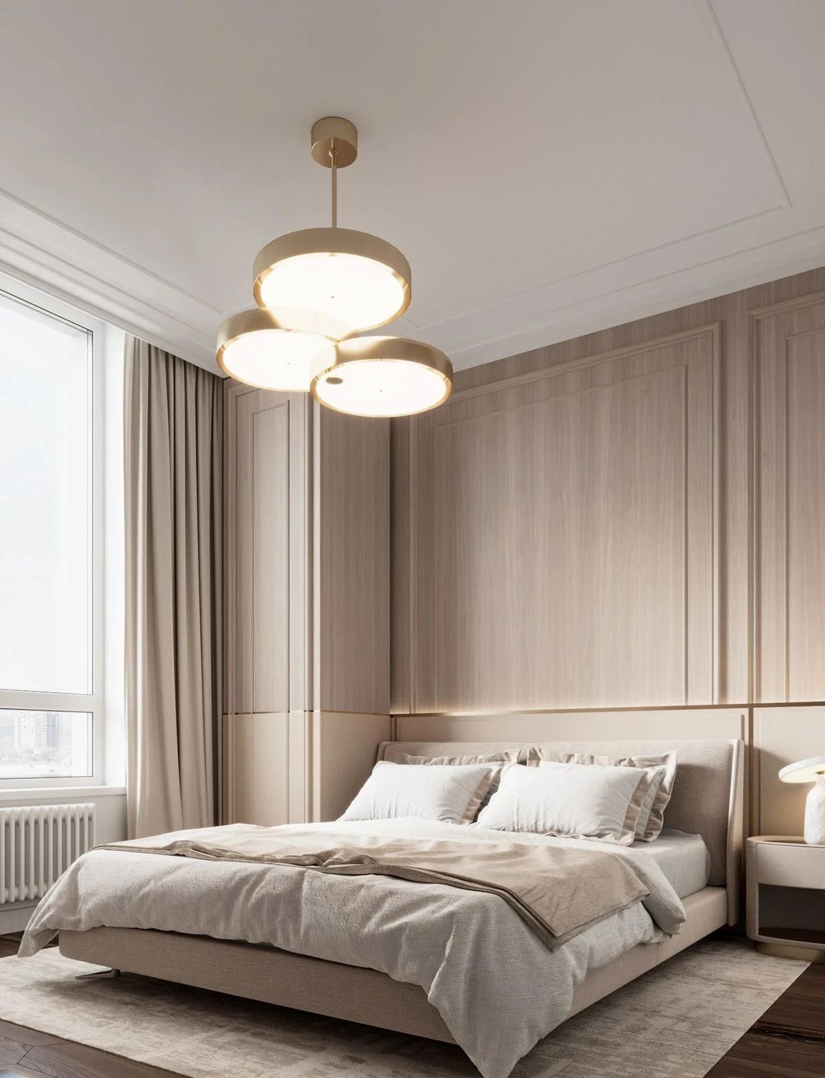 私人空间的艺术品——100 款卧室背景墙设计鉴赏-69