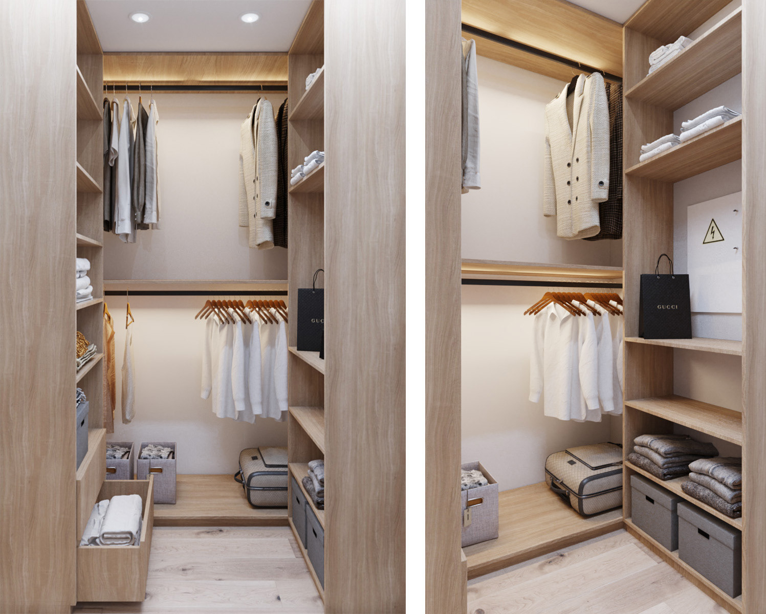 现代原木风公寓设计-17