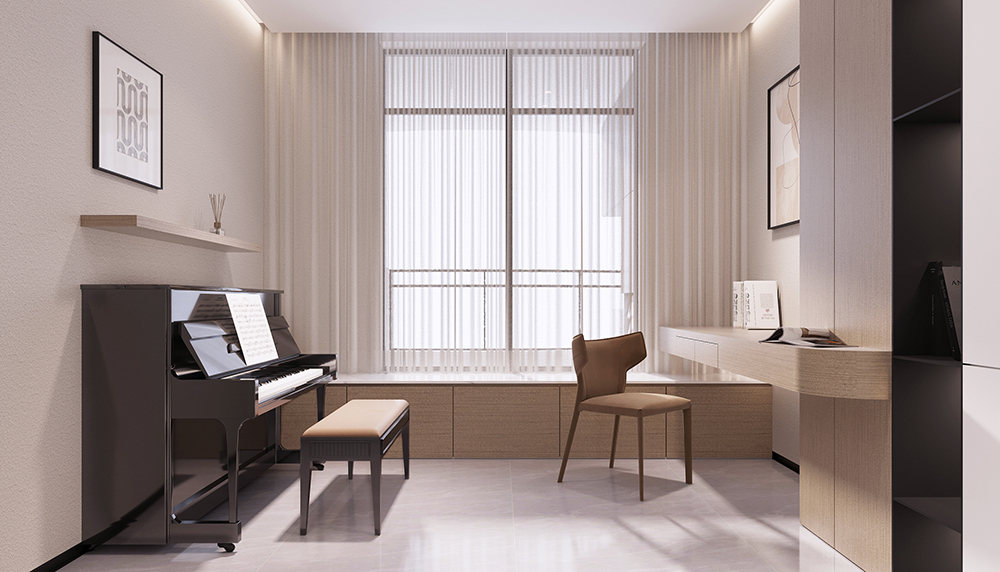 简筑· 生活本真惬意空间：珠江帝景家装设计-5