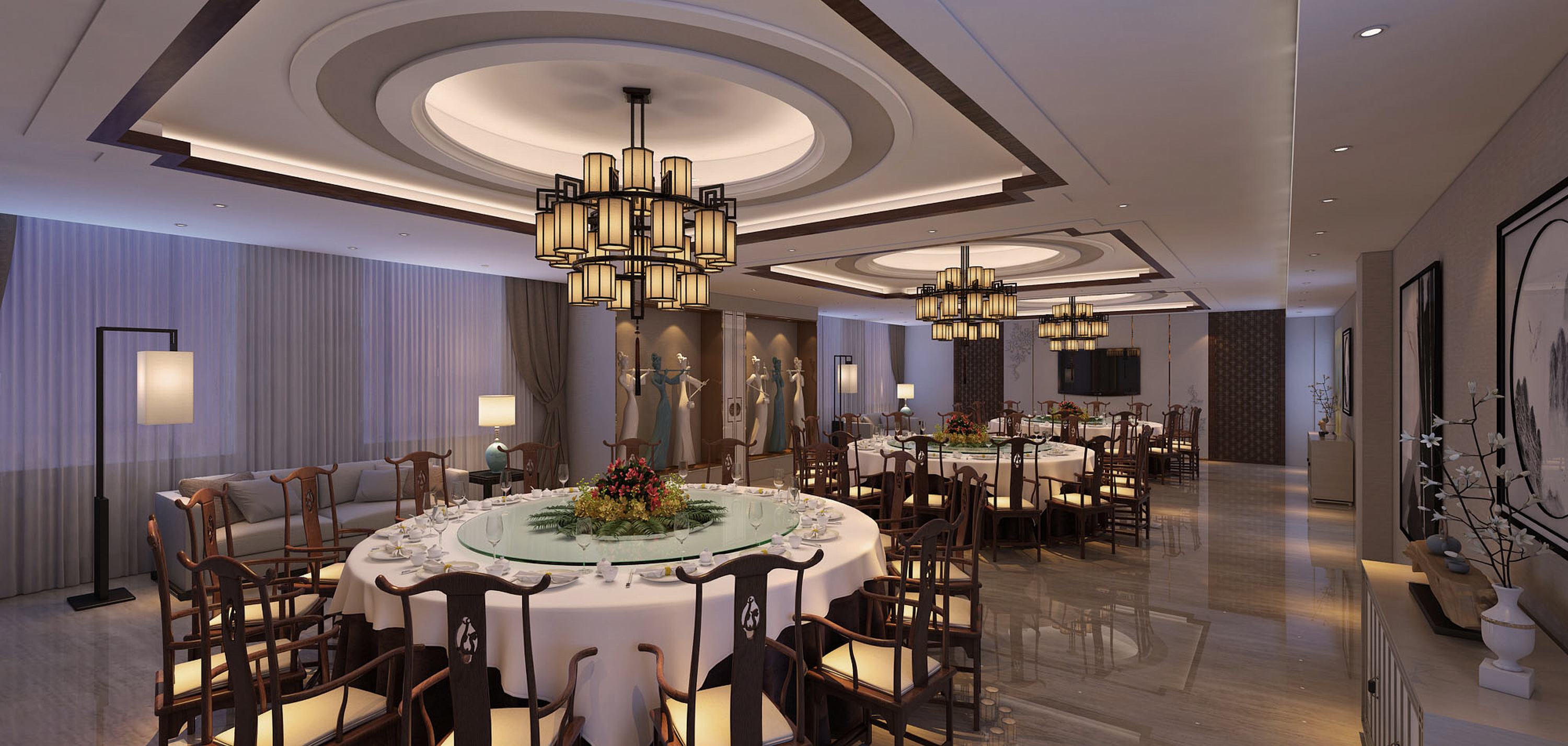 燕青酒店餐厅 | 刘双斌的江南园林雅致设计-47