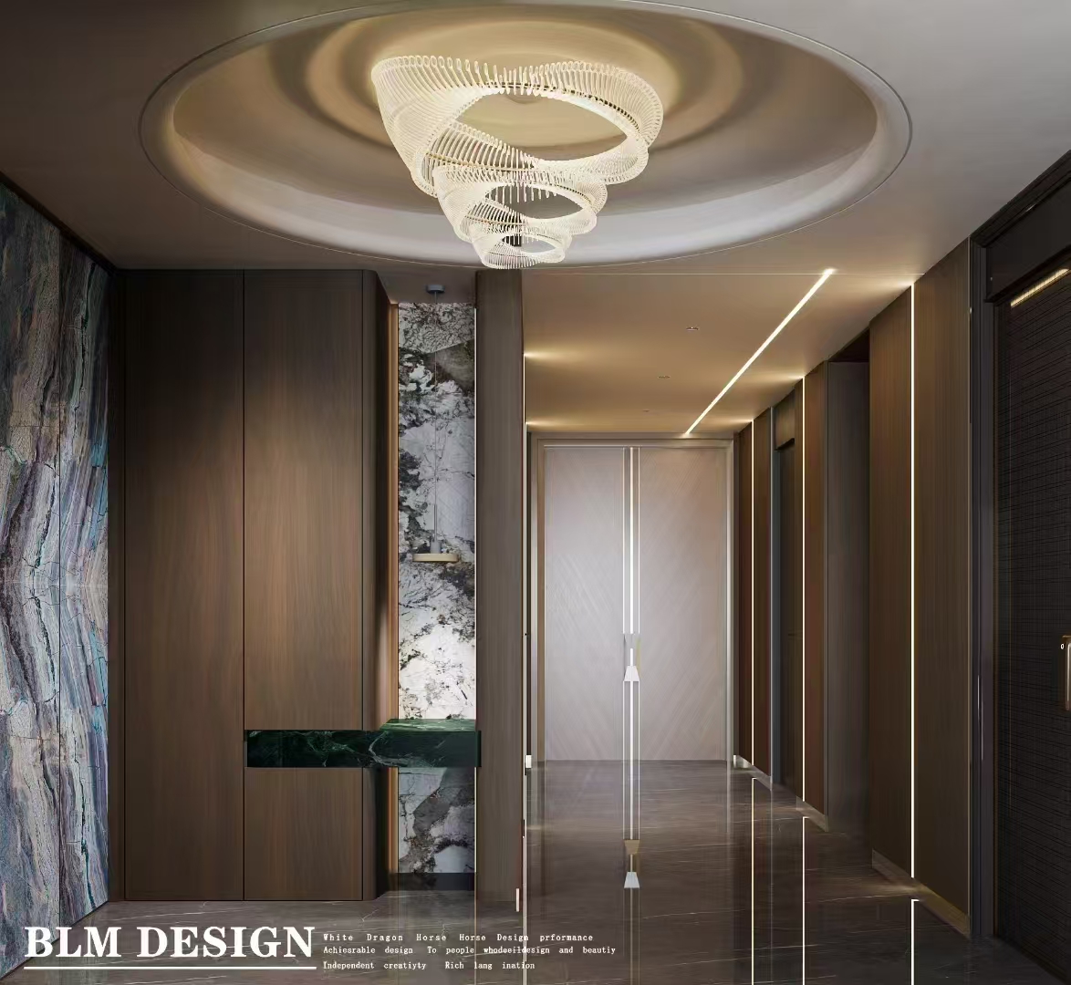 意式轻奢白龙马效果图-9