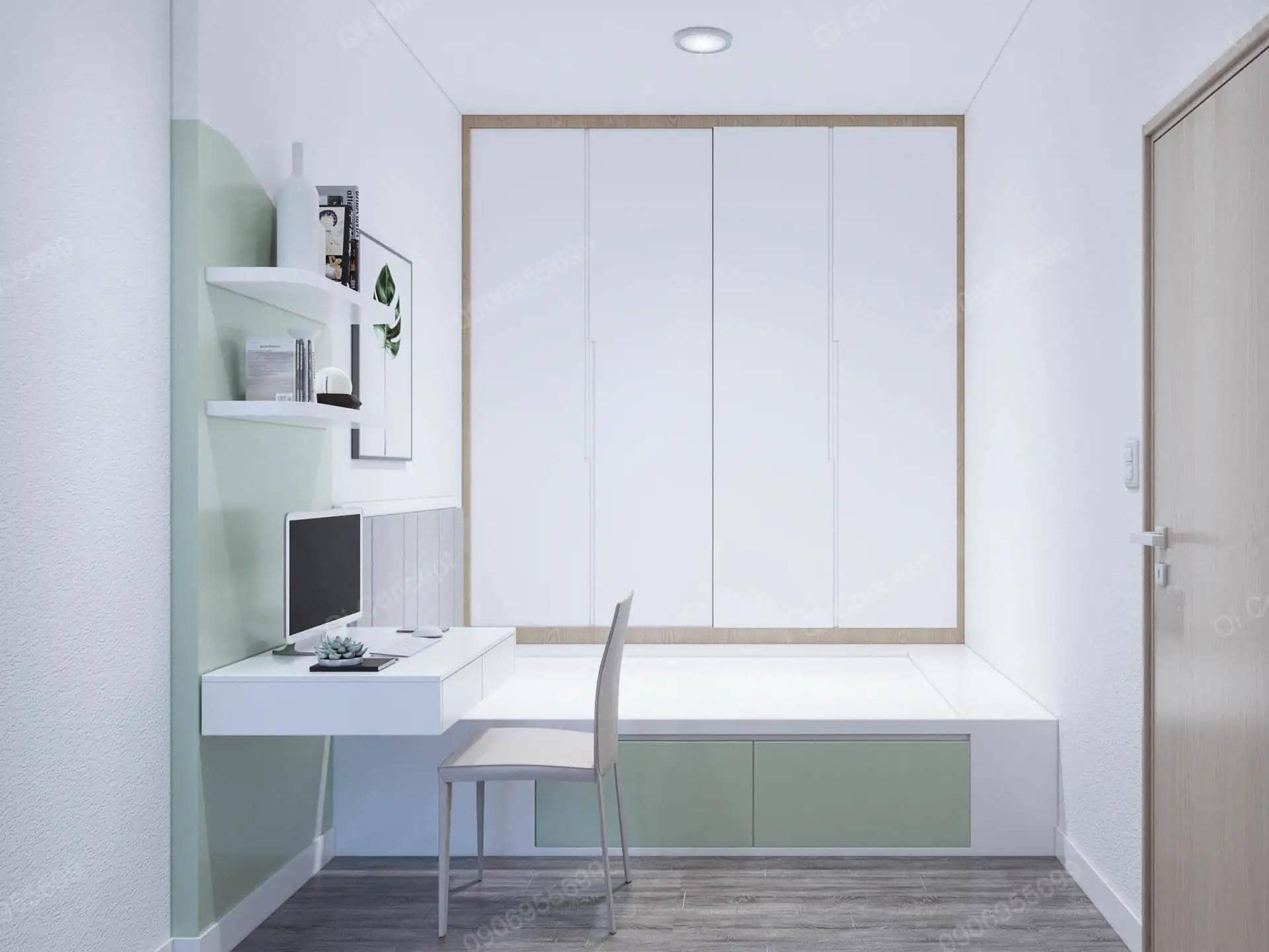 Picity两居室公寓设计丨越南胡志明市丨EKE-29