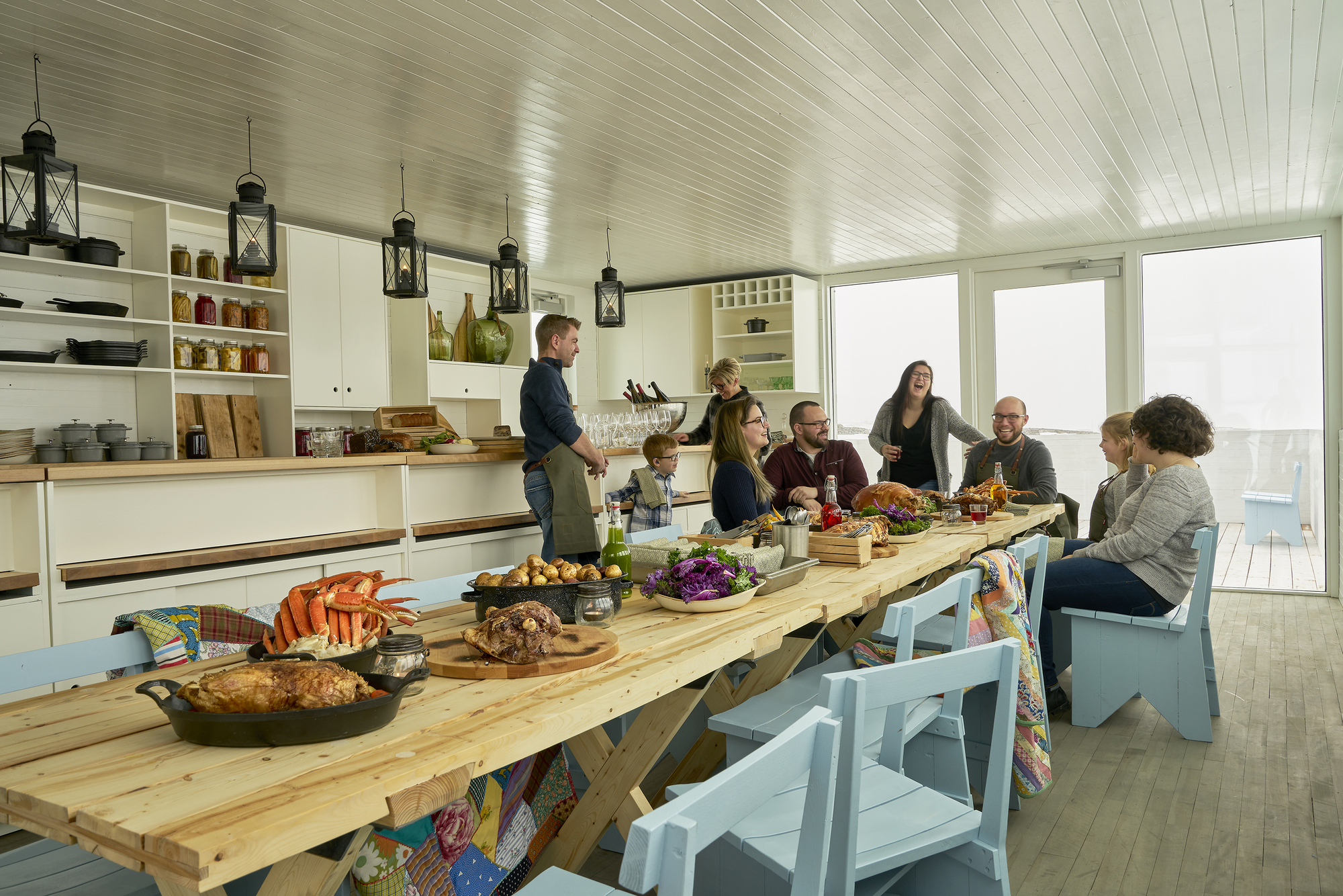 福戈岛棚屋丨加拿大丨Saunders Architecture-17