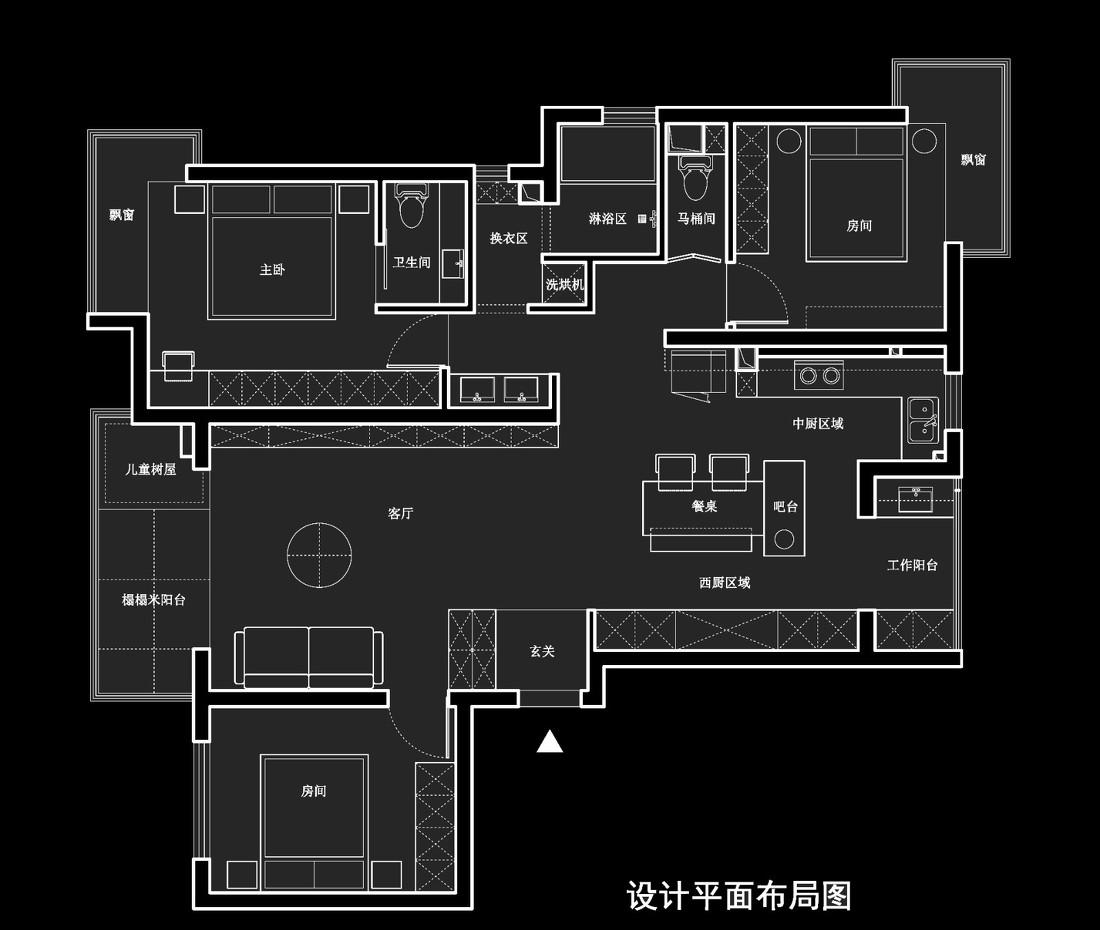 树屋亲子宅，四分离空间，打造全能厨房-3