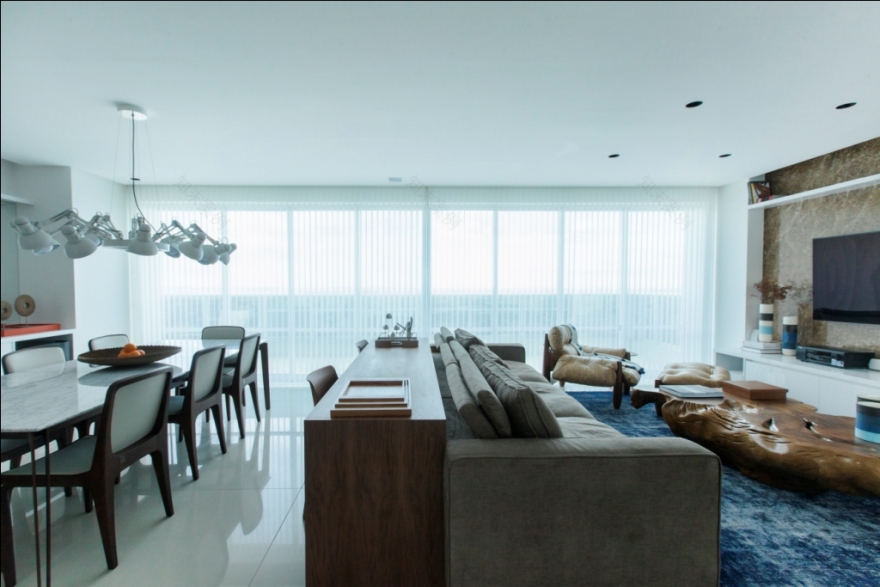 巴西中部顶层公寓,城市景观尽收眼底-63