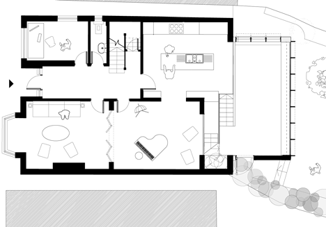 The Orangery house extension by Liddicoat - Goldhill-29