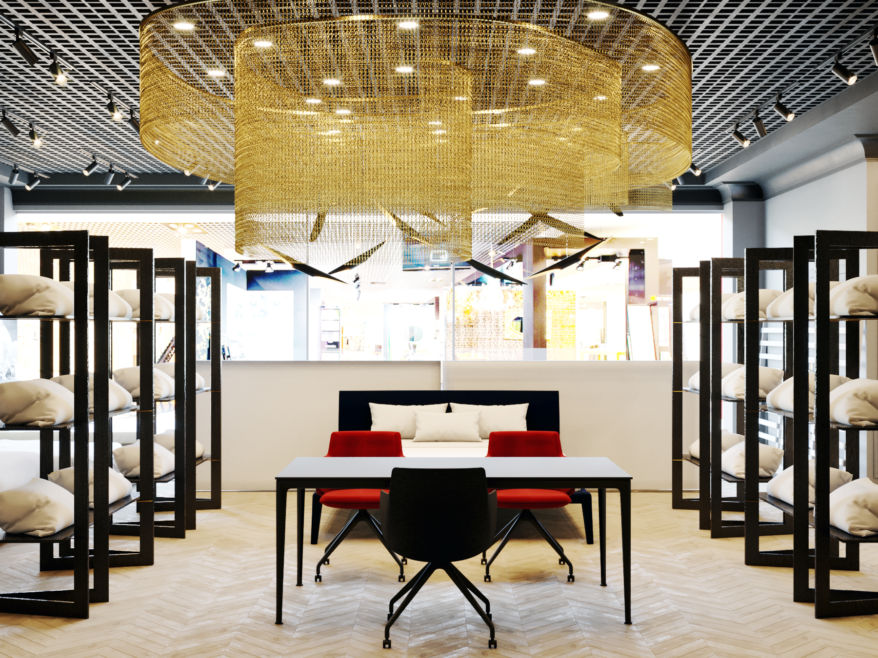 TEMPUR 床垫和床具展厅设计项目丨乌克兰基辅-14