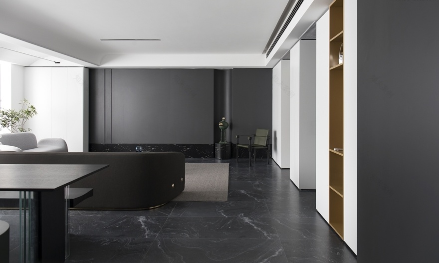 琴键上的和谐共生·建发玺院 142㎡现代简约私宅丨墨然设计-5