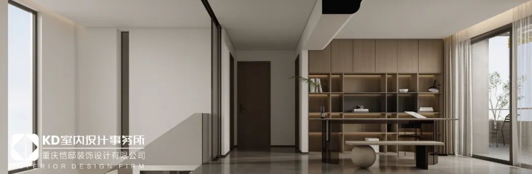 重庆星瀚雅府现代极简风设计丨中国重庆丨KD 室内设计事务所-33