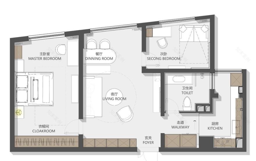 新中式别墅大宅 | 温暖回忆与时尚简约的完美融合-23