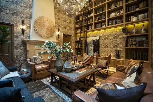 200㎡昆明中航云玺大宅 布鲁盟室内设计-20