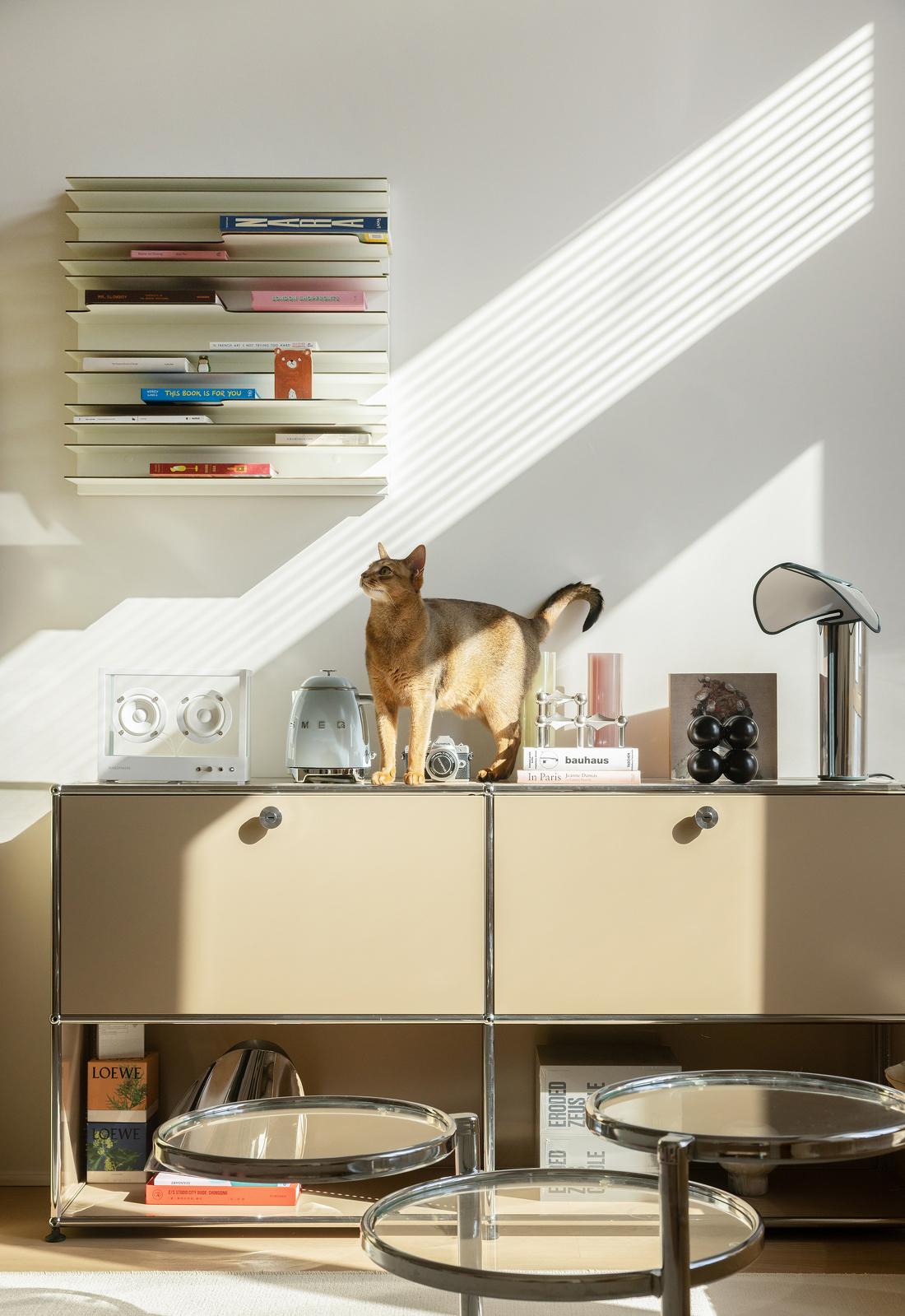 热爱 · 极简中古风复式住宅设计-3