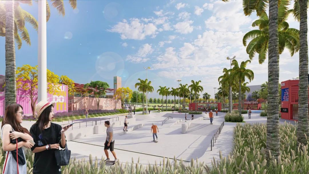 深圳One Base万科运动社区丨中国深圳丨BOX盒子实践(BOX博克斯林景观事务所)-133