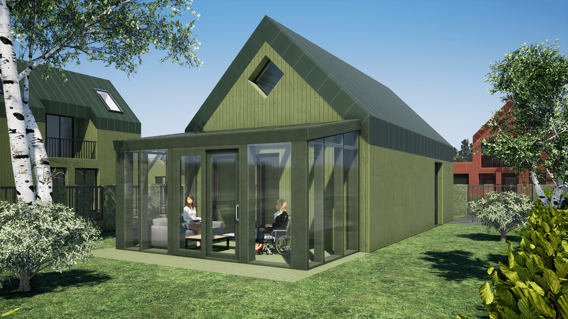 高密度和低层多功能木结构住宅区丨波兰比得哥什丨Damian Dominiczak-384