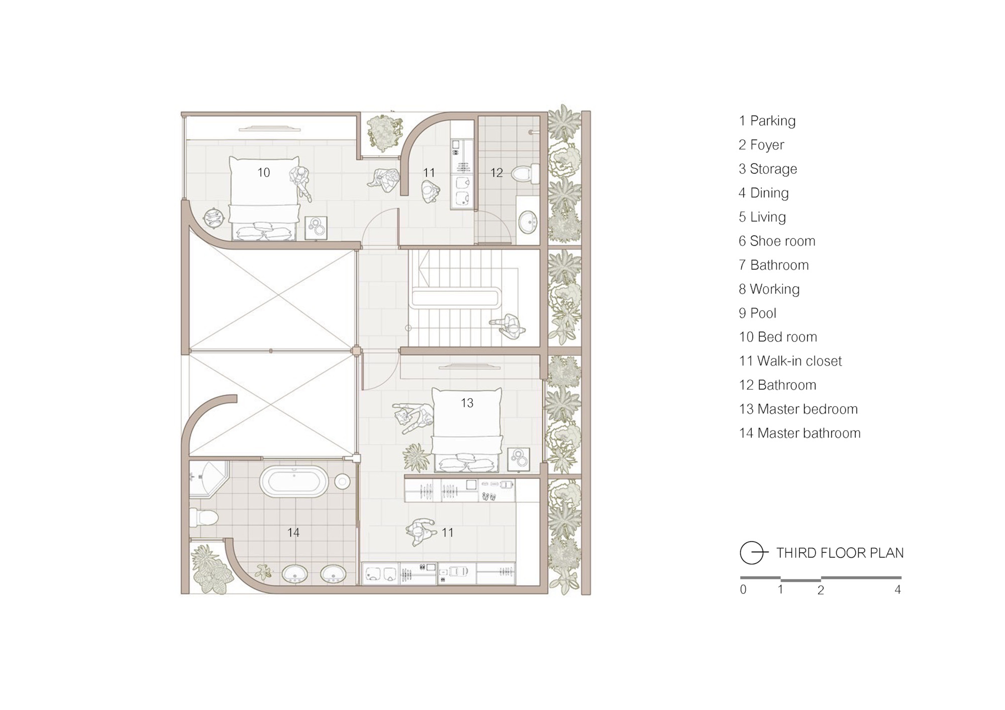 MN 住宅丨泰国曼谷丨Sata Na 建筑事务所-48