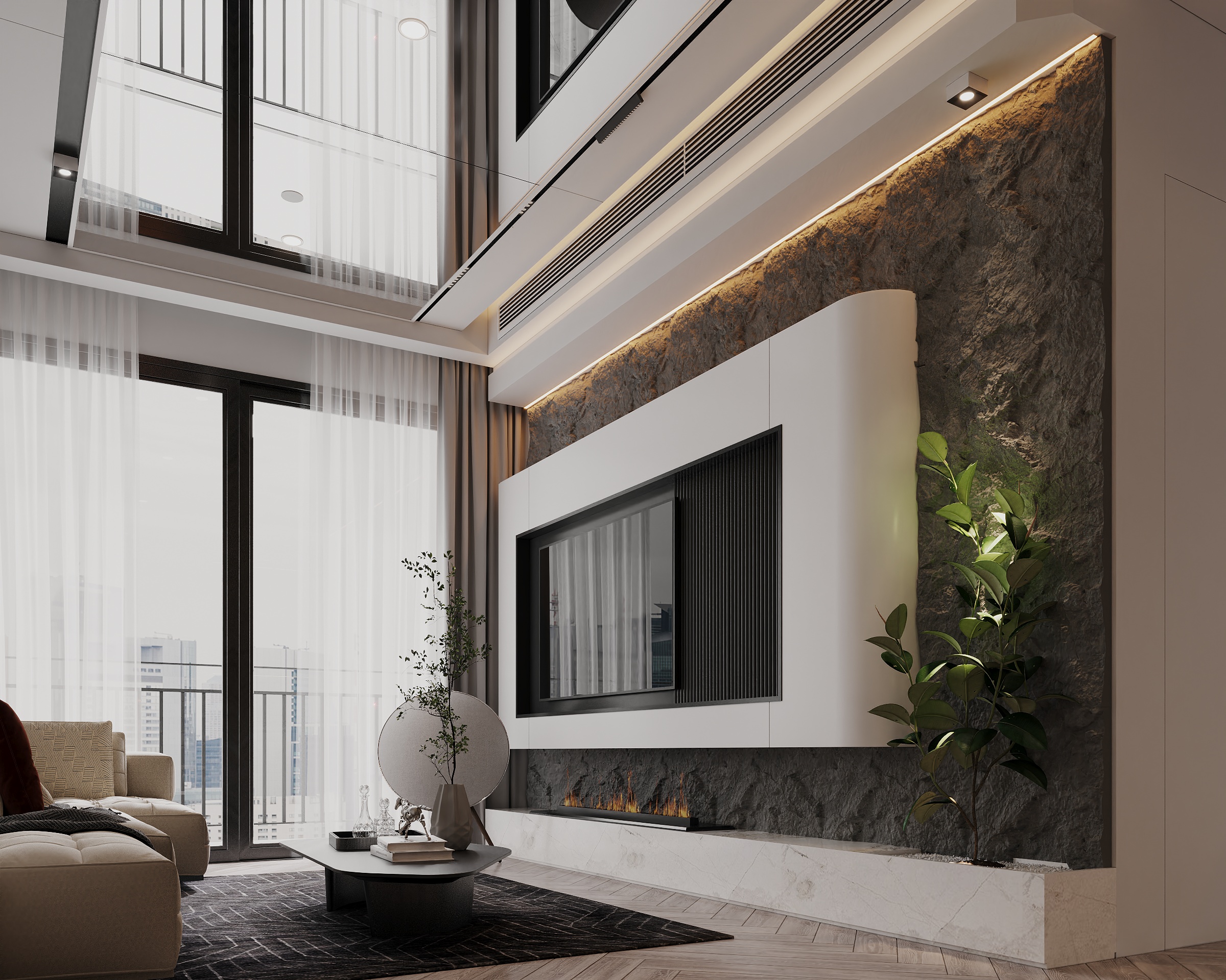 Apartment modern Livingroom 12-8