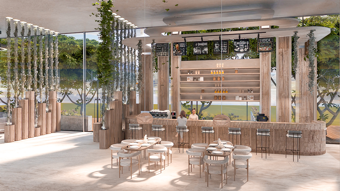 盆景度假村 侘寂丨Basma Dorgham-21