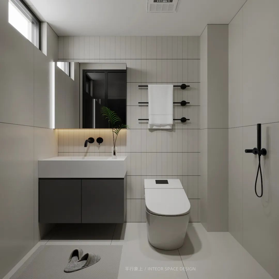 平行象上设计 / 老房改造之：魔力·黑白灰-45