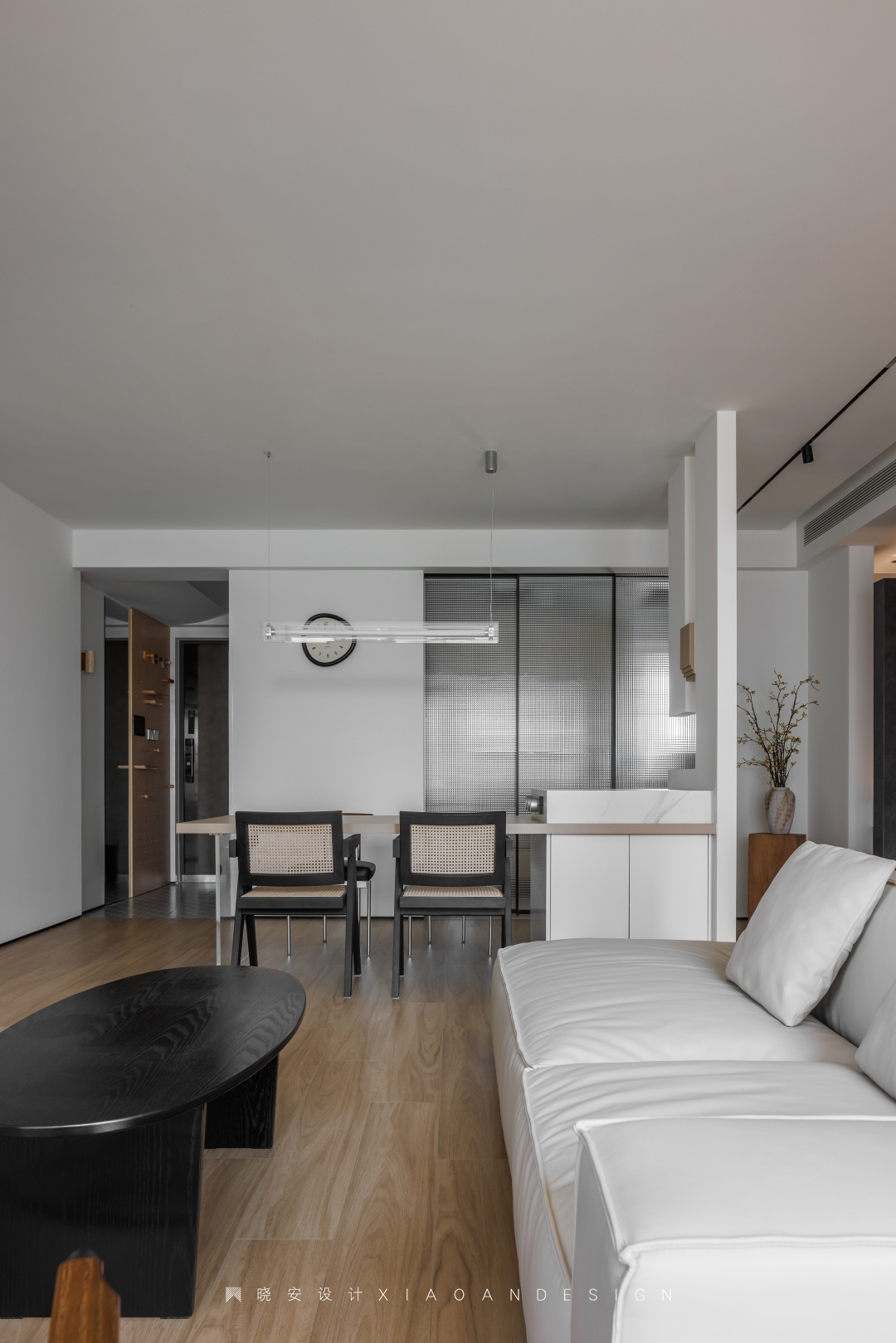 以白为序,塑造个性空间形态丨晓安设计-19