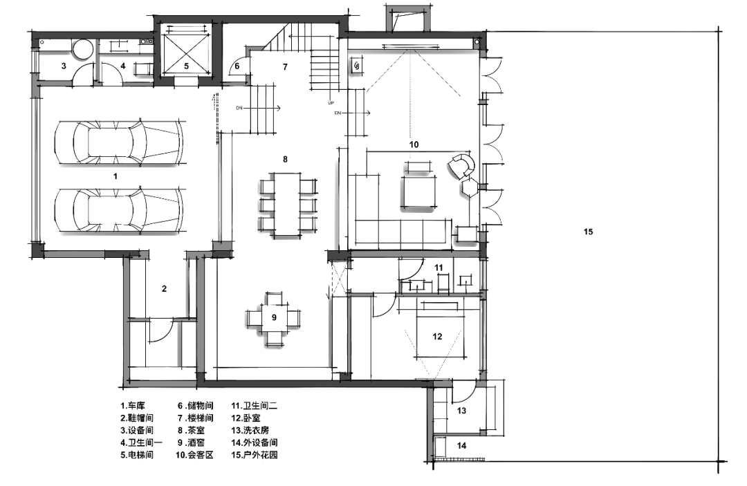 牧马山蔚蓝卡地亚丨中国成都丨上海胤尊原创空间设计-15