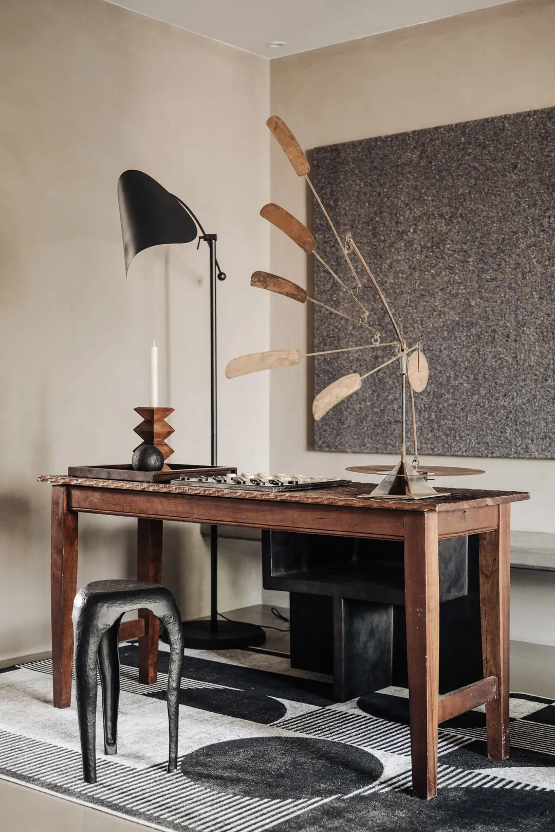 阿姆斯特丹运河公寓的自然极简设计-12