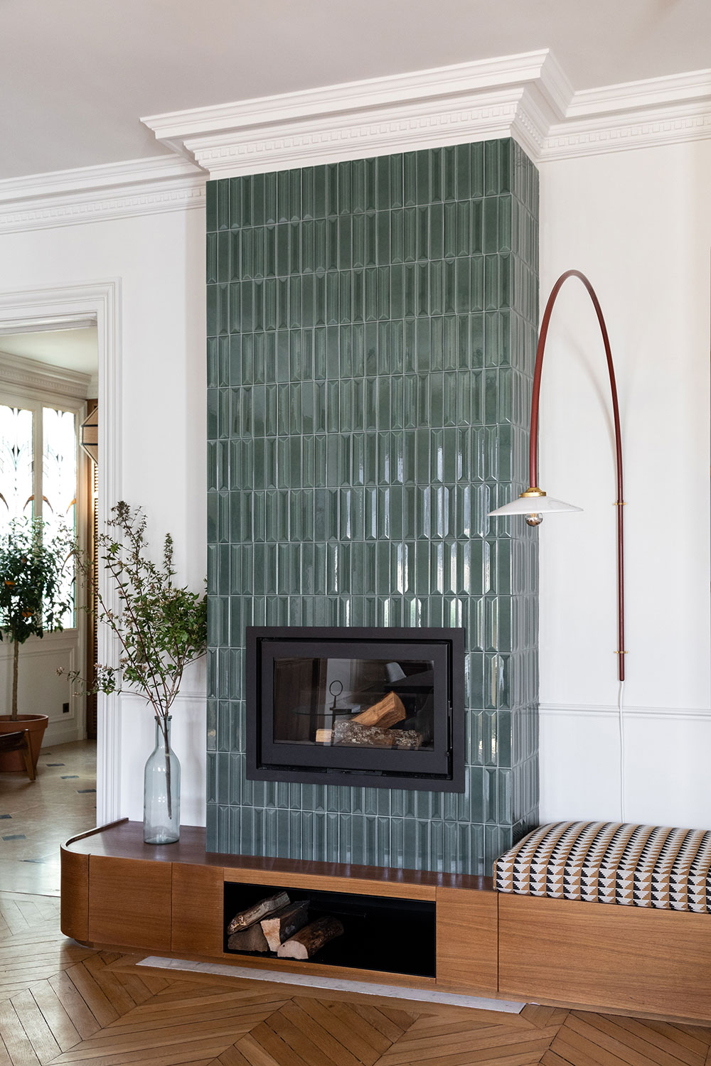 巴黎艺术装饰风格公寓设计-23