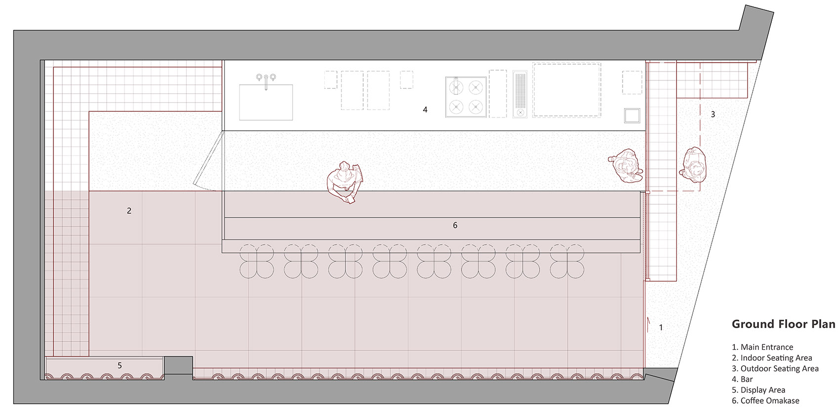 ALOHA 咖啡襄阳南路店丨中国上海丨知一设计研究室-47