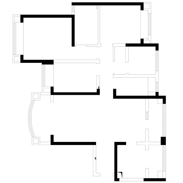 四口之家的现代温馨之家-9