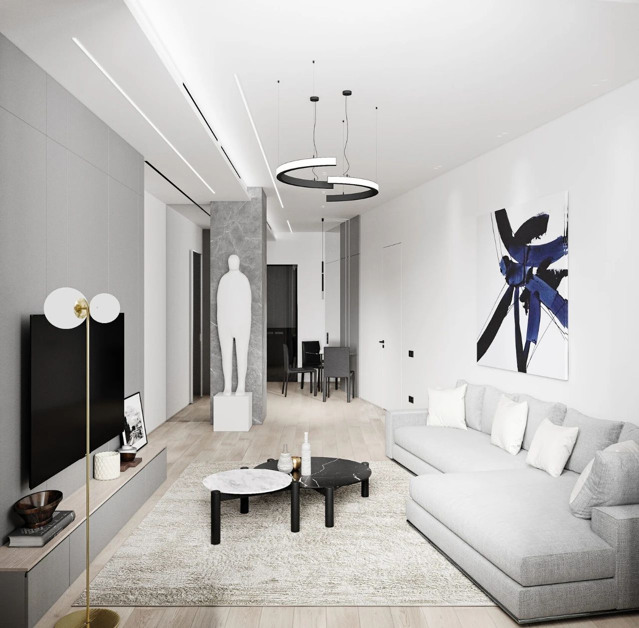 现代简约公寓设计丨MART Architects-128