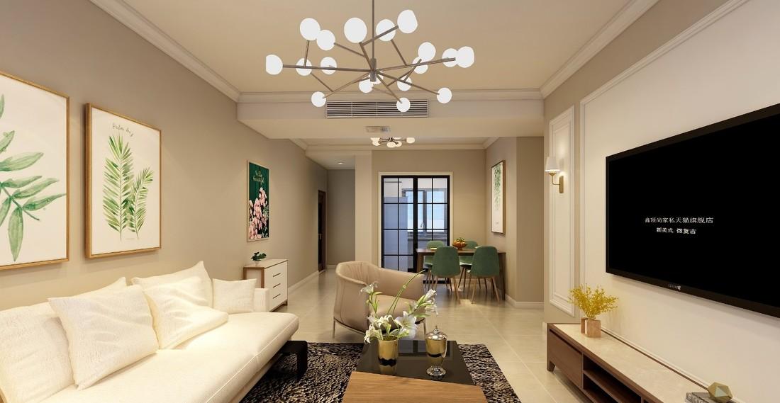 万达文旅城 125 平现代简约家居设计-14