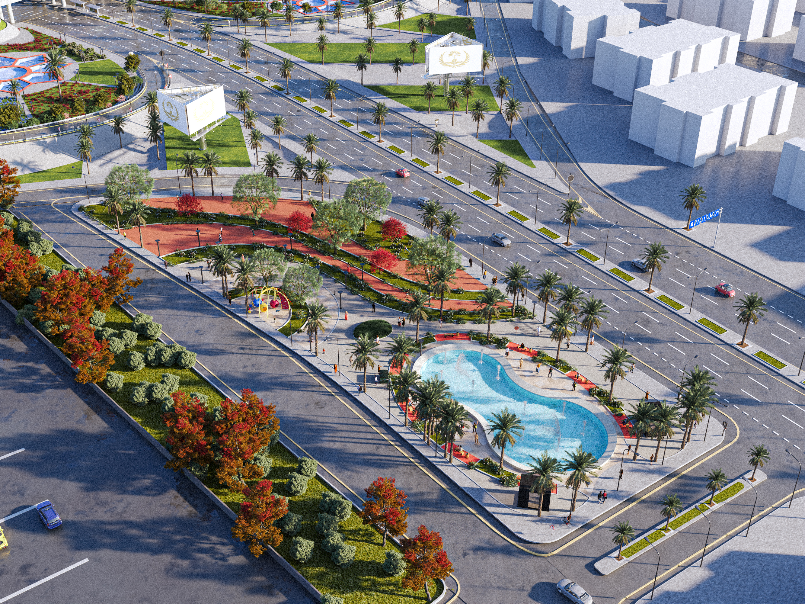 Landscape Project in Basra, Iraq.-1