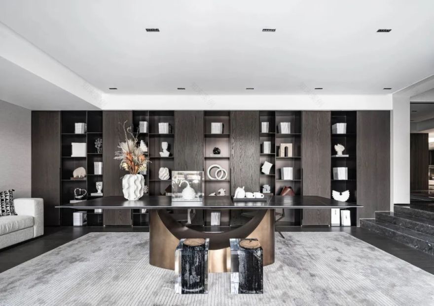 现代轻奢风的公寓-16