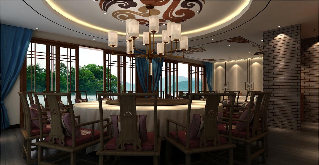 万骏设计/ 秀水轩餐厅-12