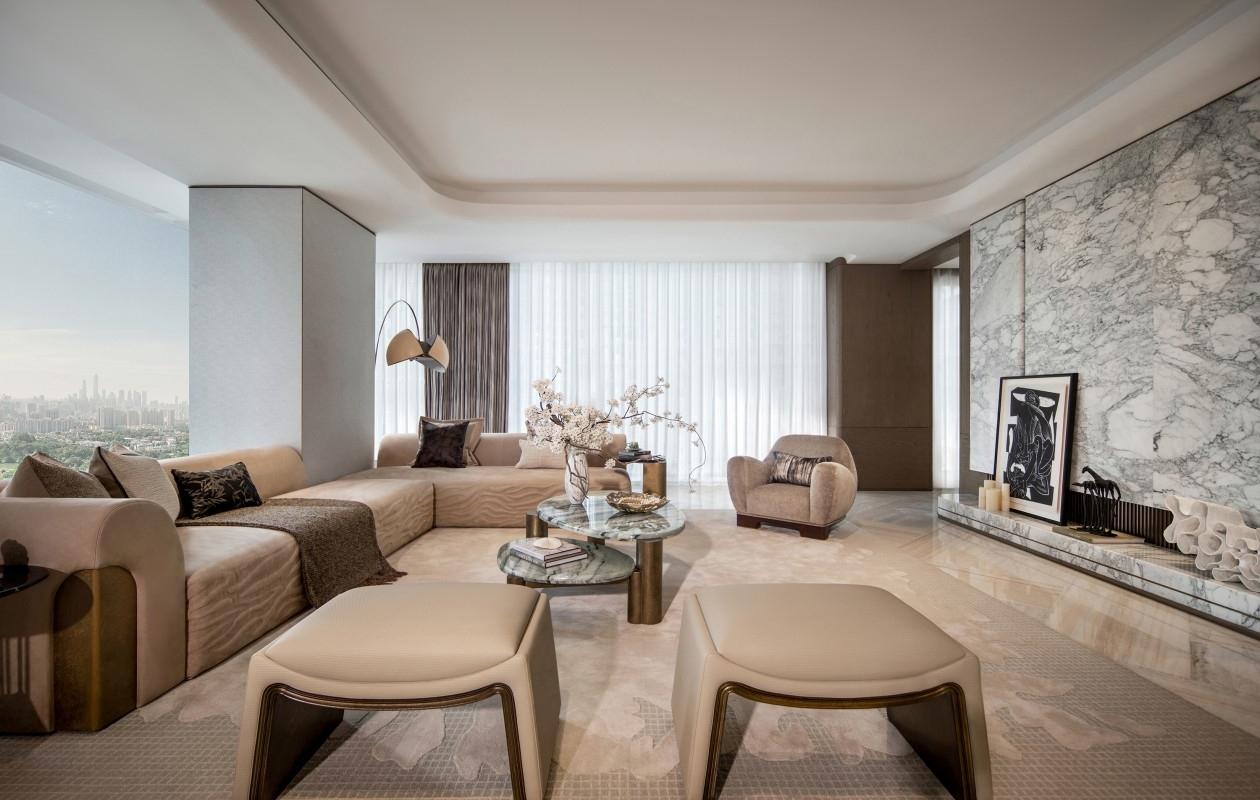 德通映南山220㎡大平层样板间丨中国西安丨引擎联合设计-1