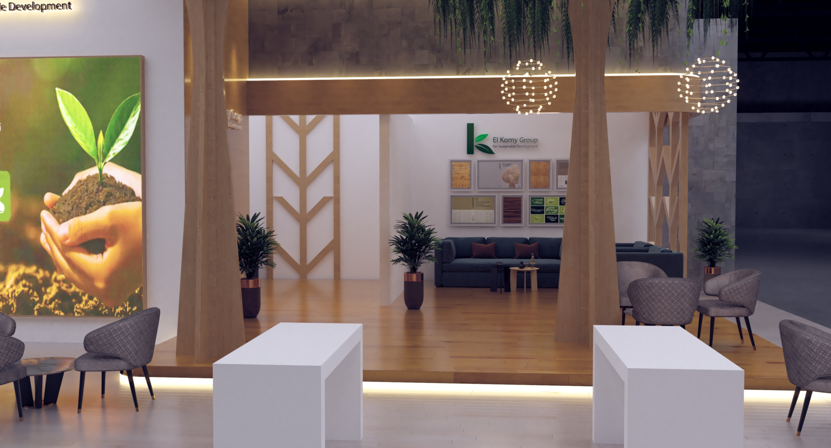 Elkomy 展览摊位设计丨埃及丨ElKomy Group-10