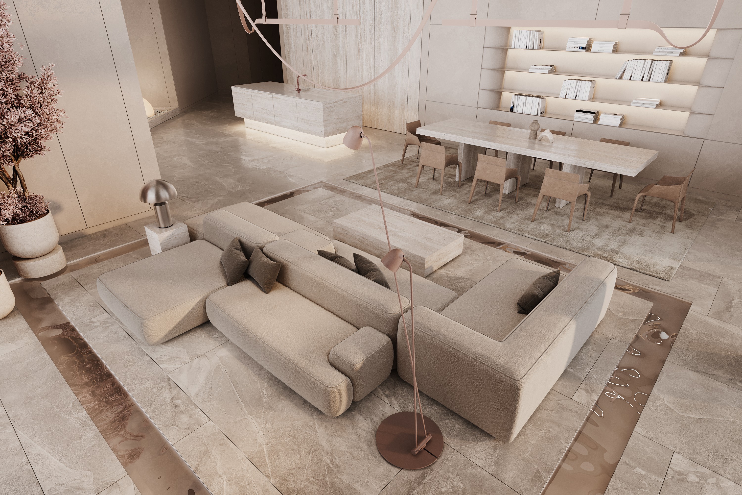 高级素色+木质风 别墅设计！-8