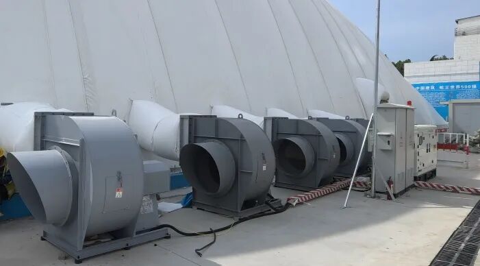 告别“灰头土脸”，基坑气膜让工地秒变“绿色城堡”-87