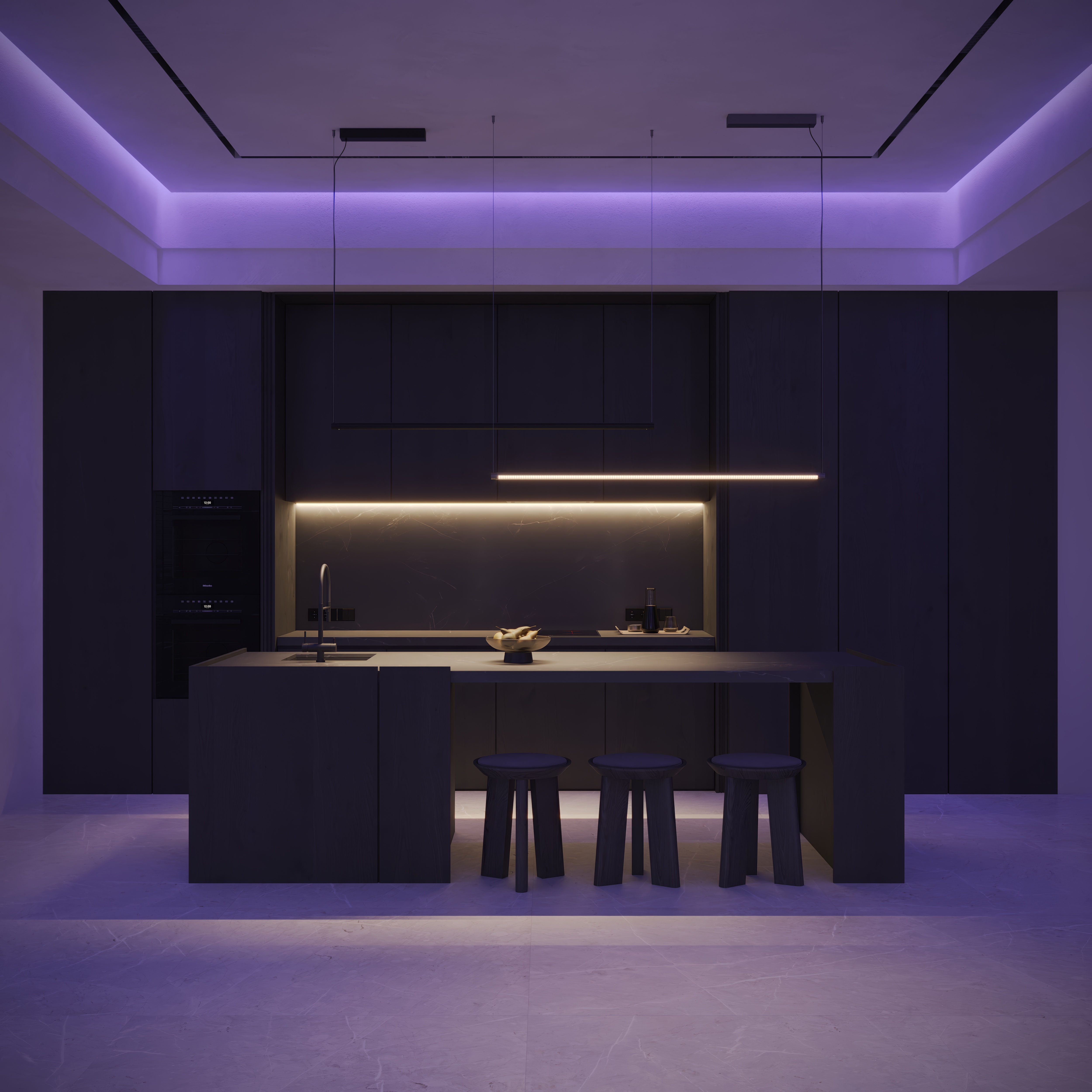 曼哈顿公寓·3D可视化展示丨Veronika Berezhnaya-9