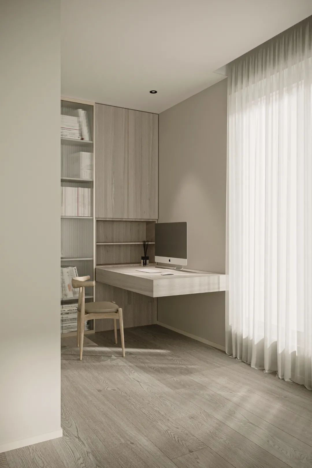 乌克兰基辅轻薄荷极简公寓丨Honcharenko Architects-22